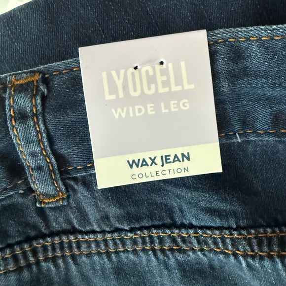 NWT Casual soft Wide-Leg Light Blue Denim Joggers - Picture 10 of 10